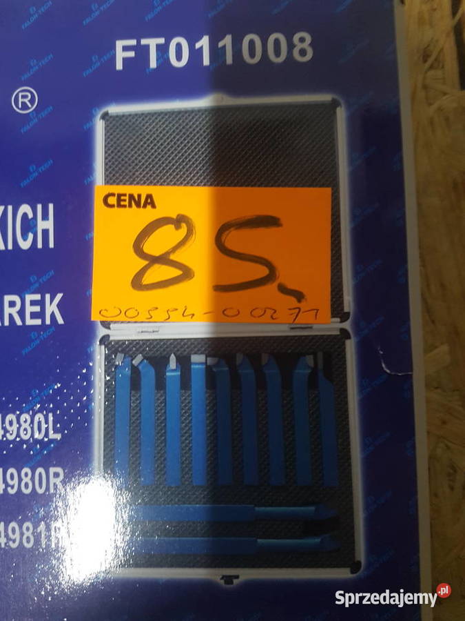 KOMPLET 11 narzędzi TOKARSKICH TOKARSKIE 8x8mm wielkopolskie Głogowa