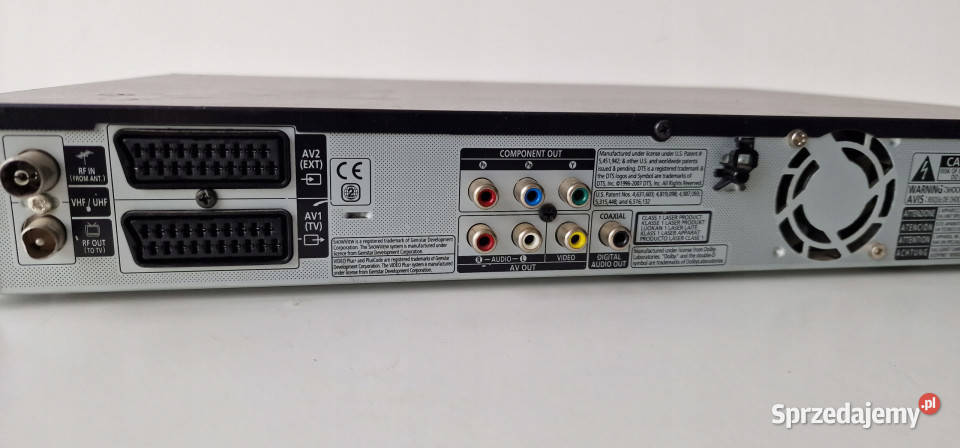 Samsung DVD HR 769 CD Samsung DVD i Blu-ray
