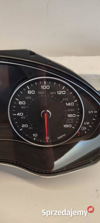 AUDI A7 4G LICZNIK ZEGARY MPH ANGLIK RHD sprzedam