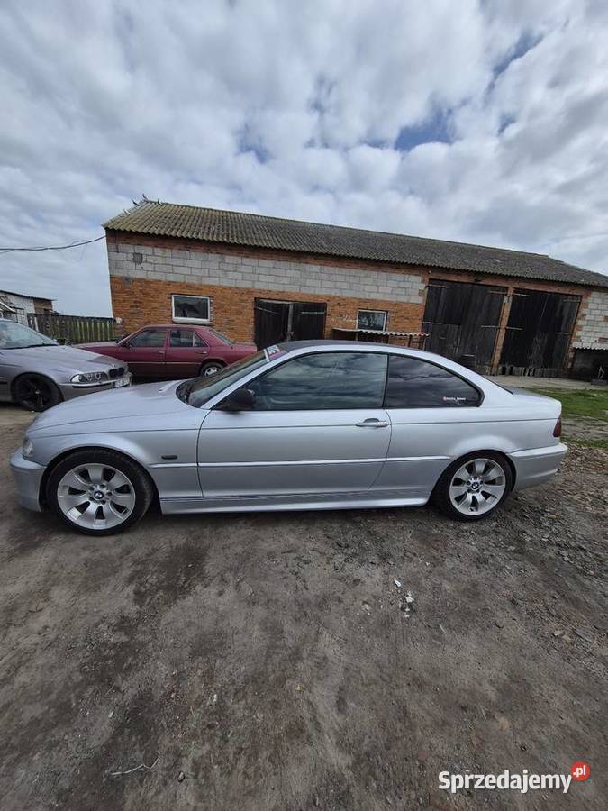 BMW e46 coupe 20 150 srebrny wielkopolskie Kalisz