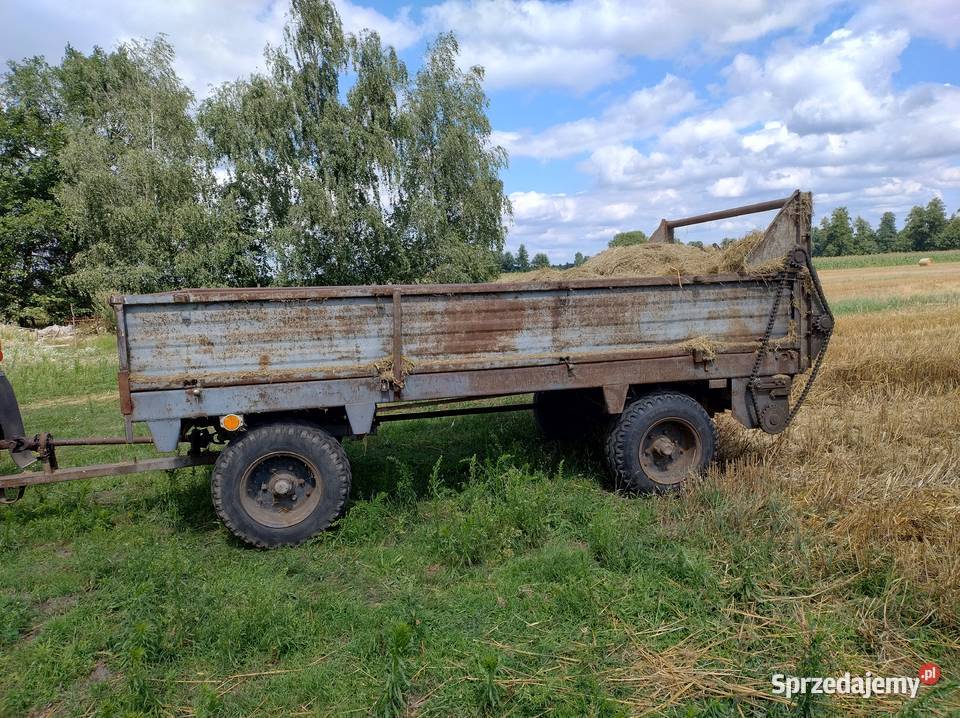 Rozrzutnik obornika dwuosiowy łódzkie Łowicz