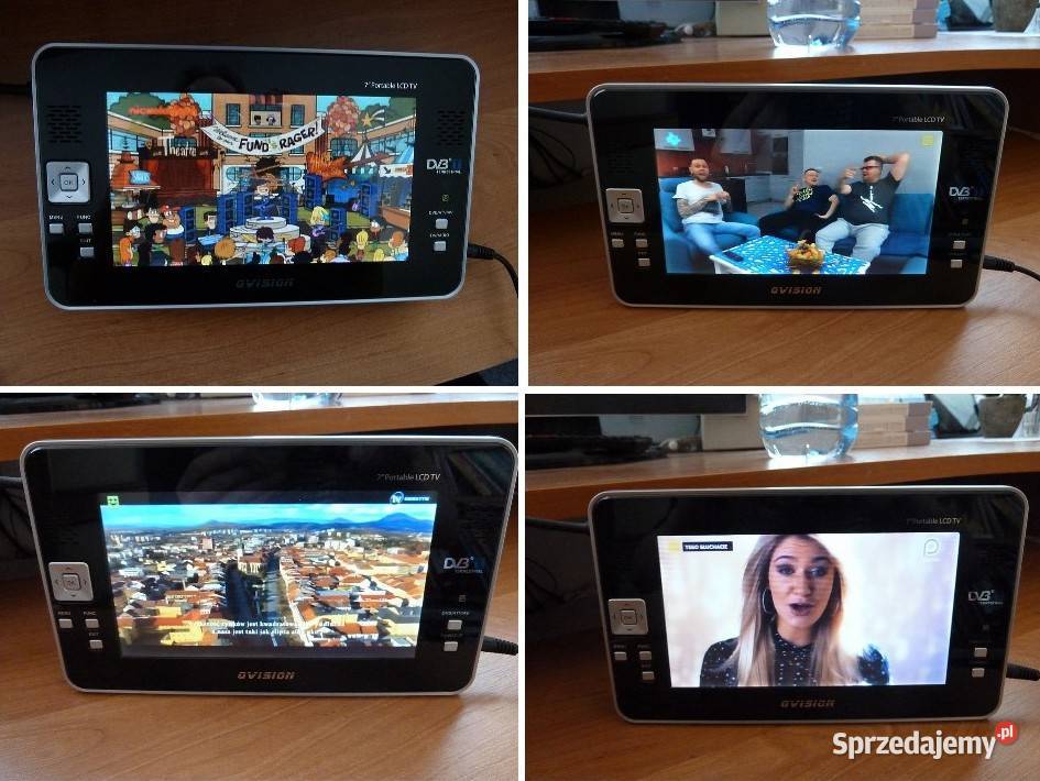 TV Qvision QV07DTA z tunerem DVBT ma Rzeszów