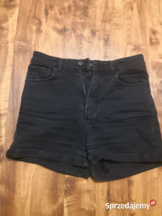 Czarne spodenki jeansowe Opole sprzedam