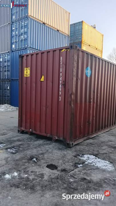 Kontener morski 40HC 12m Pewny Kontener Magazynowanie Koło