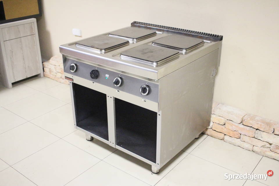 Kuchnia elektryczna 4 płytowa 16kW podstawa Pszczyna