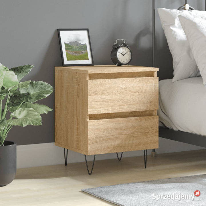 Szafka nocna dąb sonoma 40x35x50 materiał Warszawa