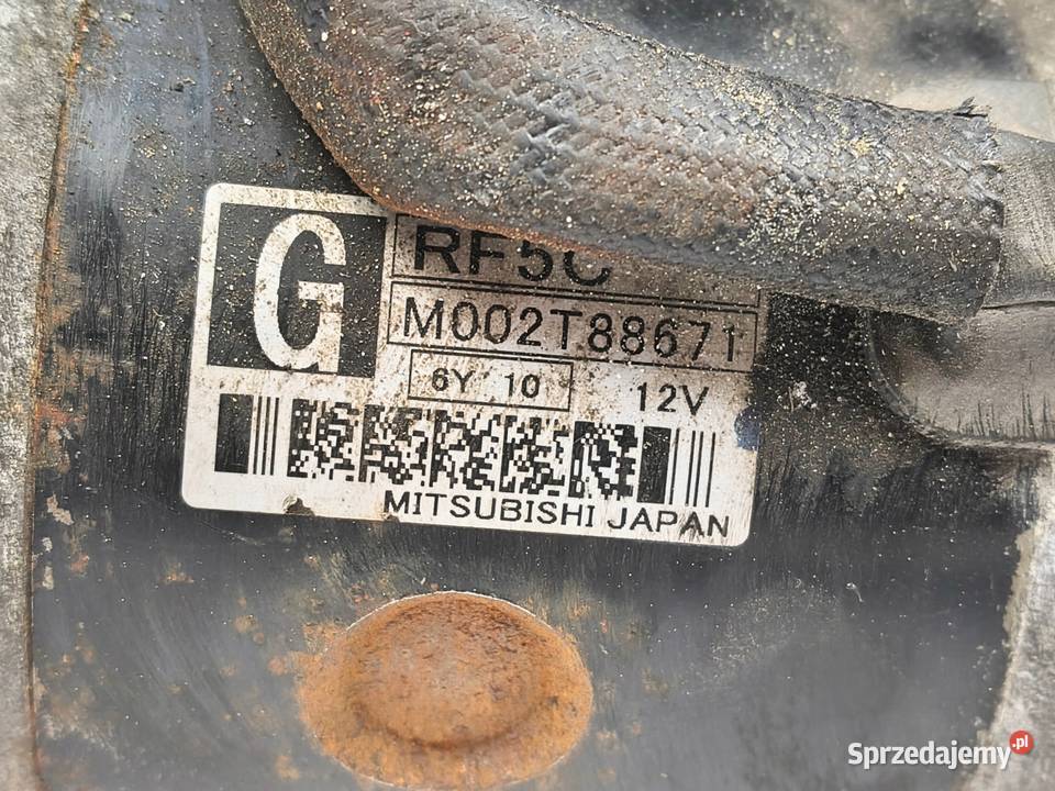 ROZRUSZNIK Mazda 6 I GG 20 DI M002T88671 RF5C Układ elektryczny silnika sprzedam