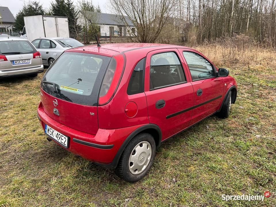 Opel Corsa 12 z gazem Sokołów Podlaski
