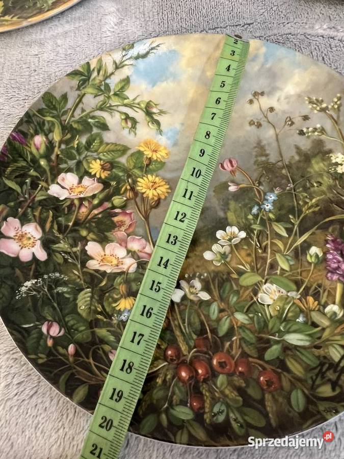 Zestaw 7 talerzy ozdobnych Furstenberg