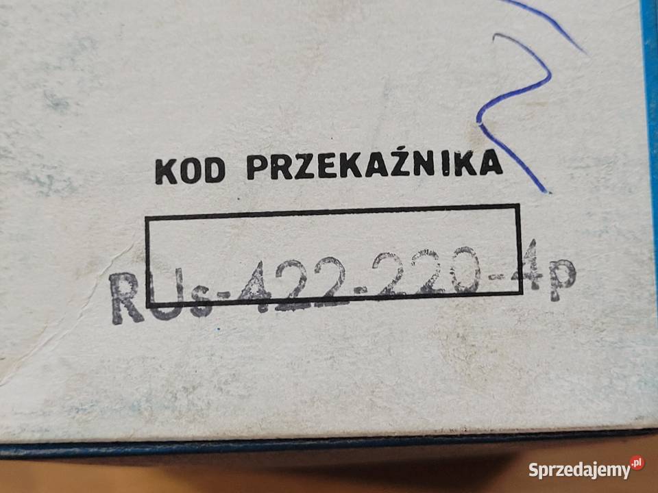 Przekaźnik elektromagnetyczny Relpol RU400 pomorskie