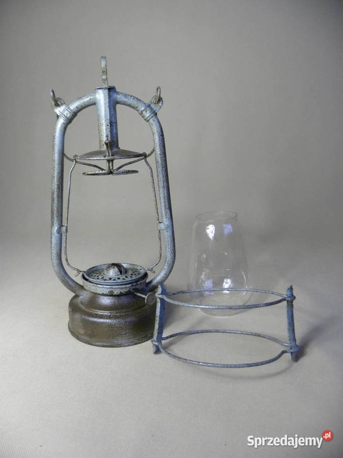Lampa naftowa KOMETA 5 zabytek techniki Legnica