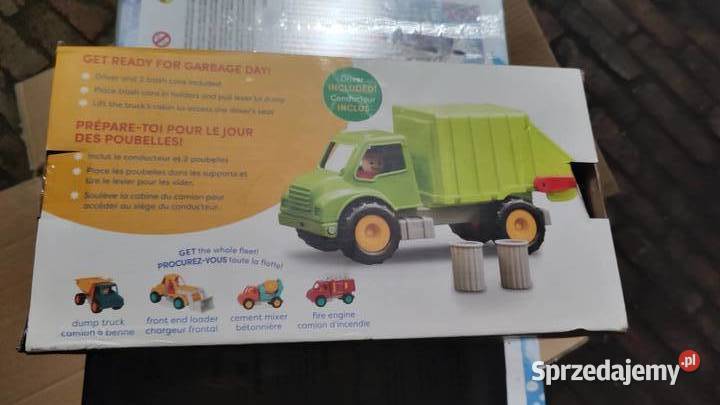 Battat BT4738Z Śmieciarka z kierowcą i 2 Książ Wielkopolski