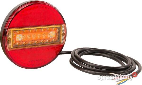 Lampa tylna zespolona LED okrągła 140 mm 1224V Kamionna sprzedam