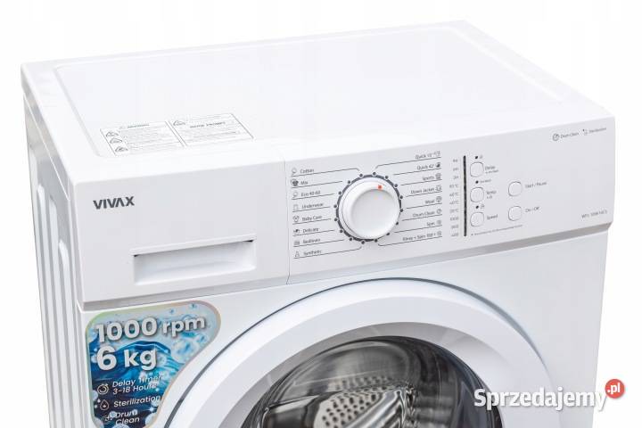 Pralka wolnostojąca Vivax WFL100616CS wolnostojące Skawina