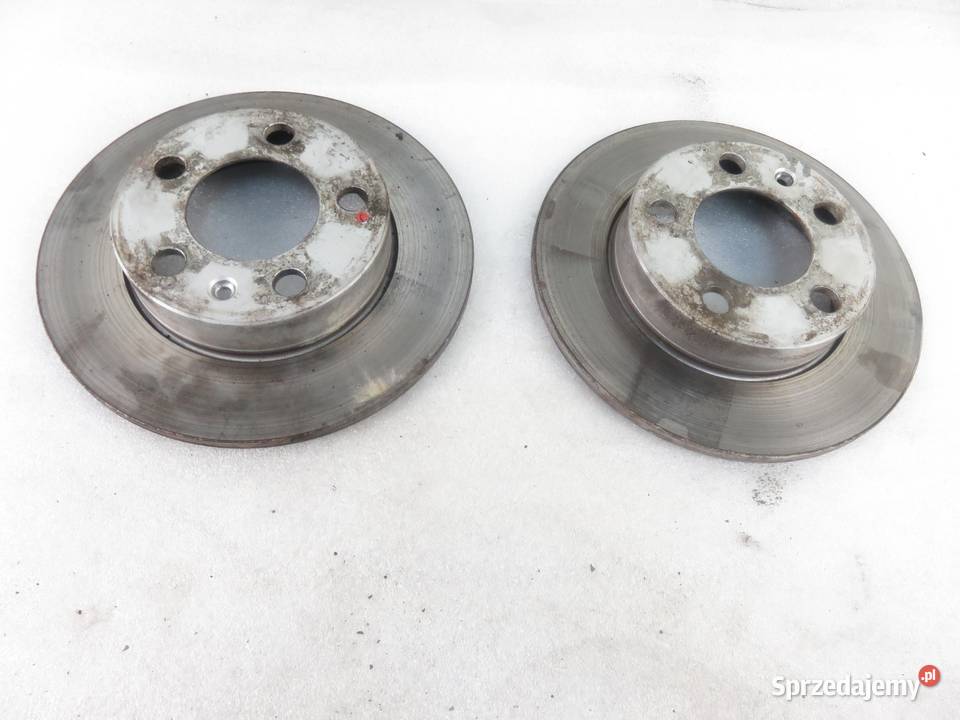 TARCZE HAMULCOWE TYŁ SEAT IBIZA III 14 16V BBZ osobowe