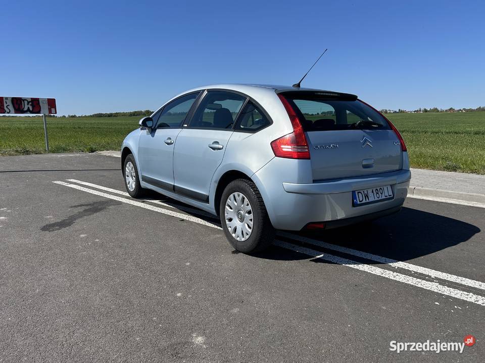 Citroen C4 16 HDI 90 Klimatronic ważne opłaty C4 Wróblowice