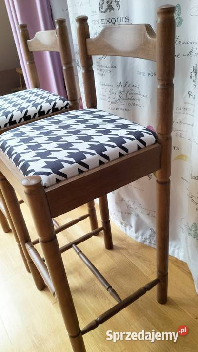 Dwa hokery krzesła barowe Szczecin