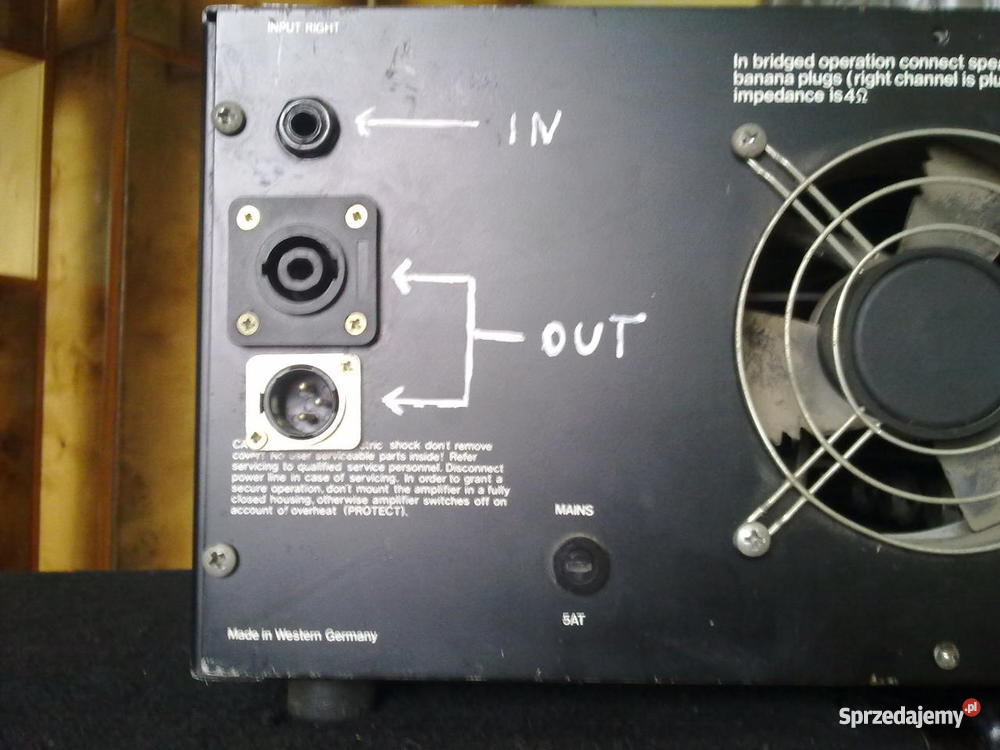 Wzmacniacz kolumny estradowe i mixer Wzmacniacze i pokrewne Pyrzowice sprzedam