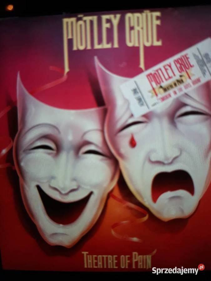 Archiwum heavy rocka MOTLEY CRUE Theatre of Pain Rzeszów