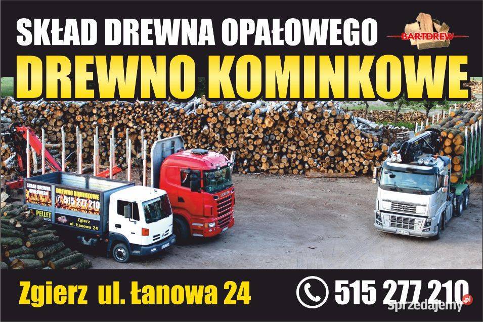 Tanio Drewno kominkowe Czeremcha Łęczyca Piątek