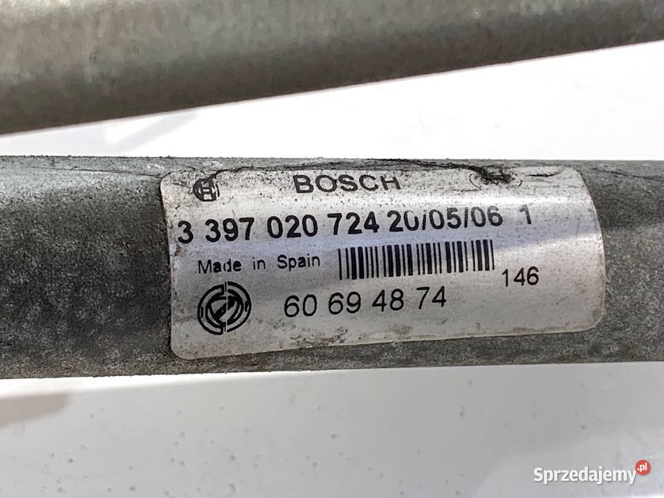 MECHANIZM WYCIERACZEK PRZÓD ALFA 159 3397020724 osobowe sprzedam