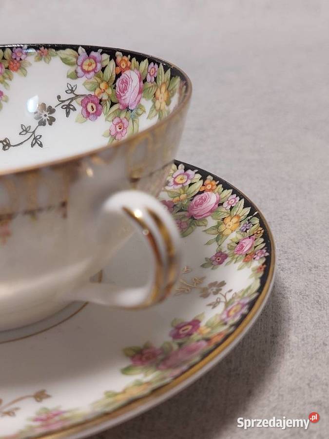 MZ ALTROHLAU Filiżanka Duet Mokka Girlandy zachodniopomorskie Stargard