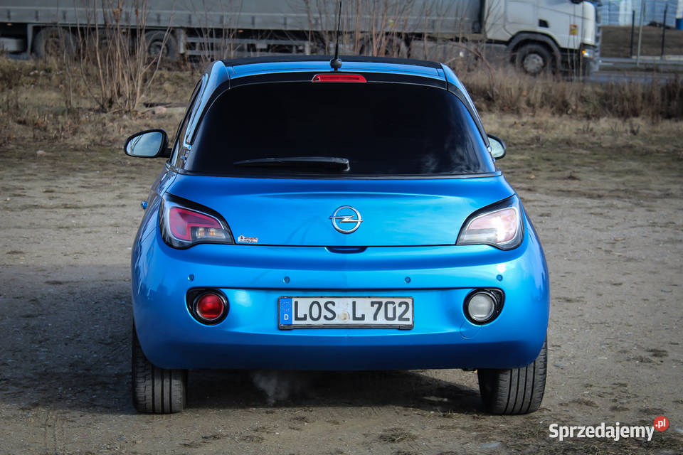 Opel Adam 10 Turbo Blue JAM 18 Z Niemiec 109 nieuszkodzony Ciechanów