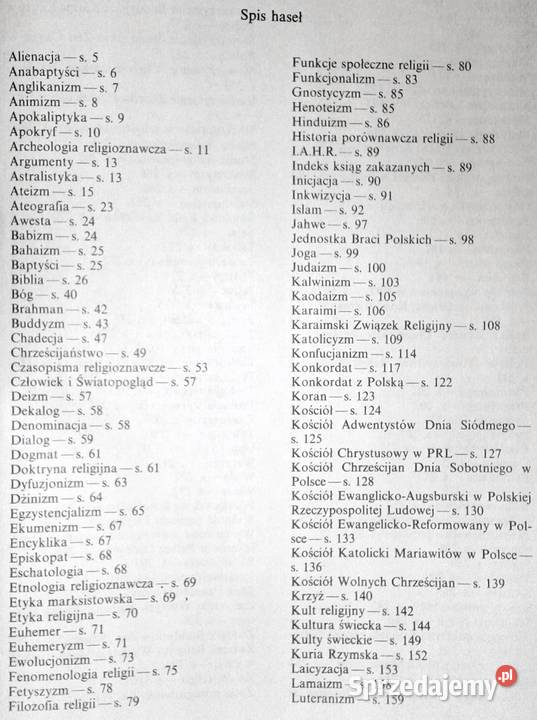 Leksykon religioznawczy Witold Tyloch Chełm