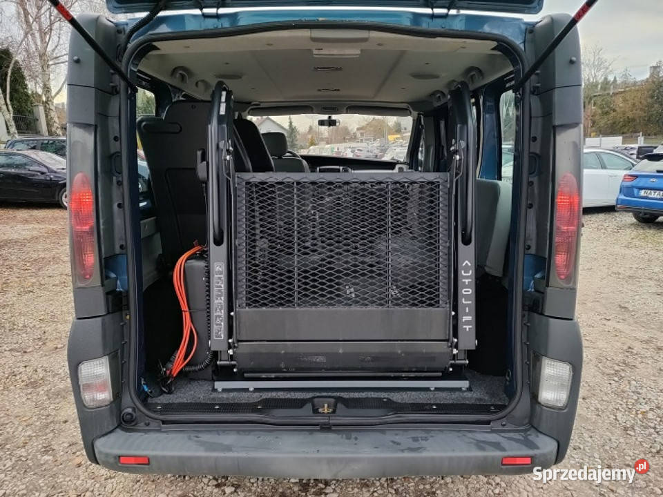 Renault Trafic inwalidy Benzyna Zadbany przyciemniane szyby Bydgoszcz