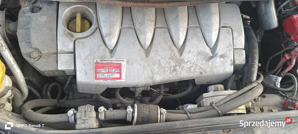 Renault Scenic 16 benzyna z gazem tania jazda benzyna+LPG małopolskie