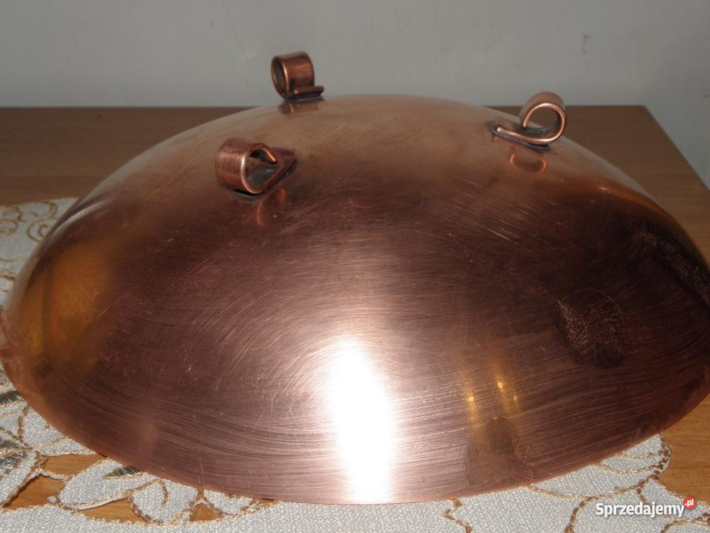 Patera miedziana na 3 nóżkach Kraków sprzedam