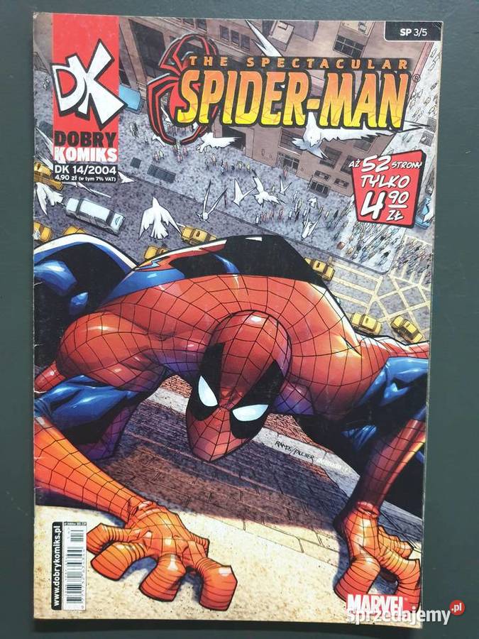 The Spectacular SpiderMan kompletna miniseria 5 kredowy papier  Kultura i Rozrywka pomorskie Gdynia