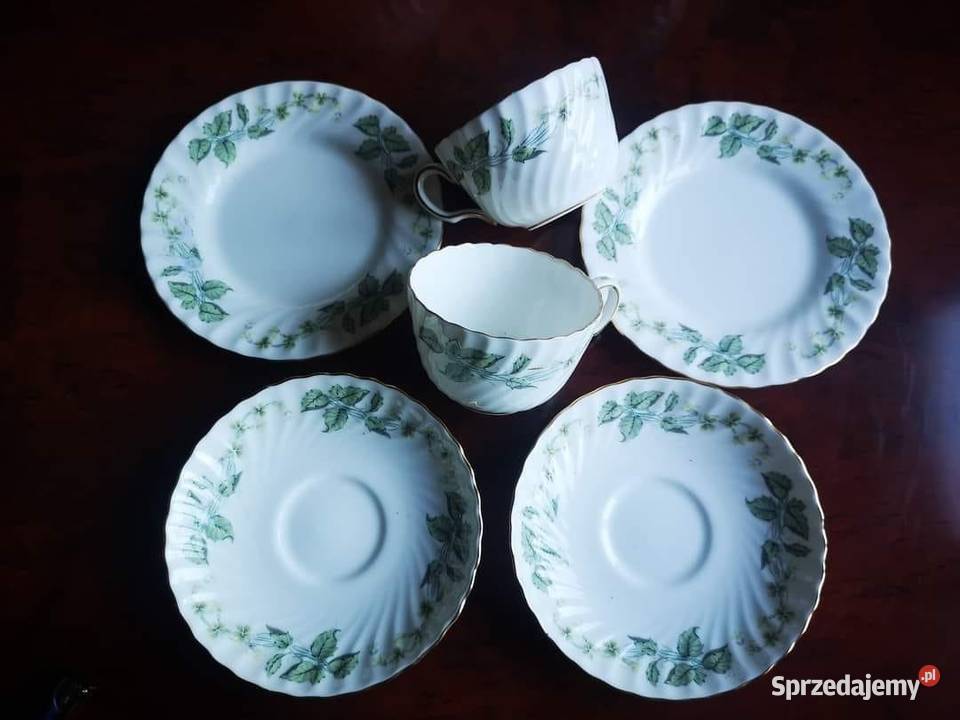 Filiżanka z talerzykiem Greenwich MINTTON Made pomorskie Gdańsk