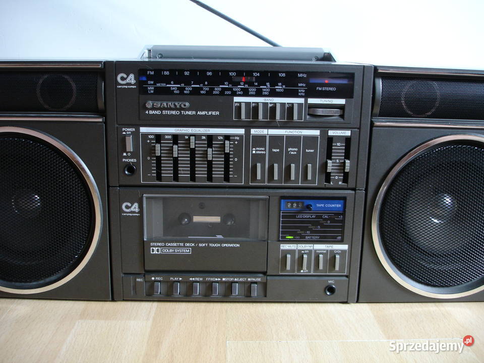 Radiomagnetofon SANYO C4 Zielona Góra