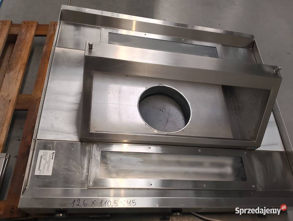 Okap centralny 126x110x45