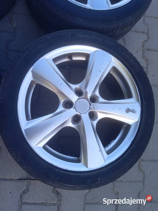 Koła Aluminiowe 5x100 r17 z oponami 22545r17