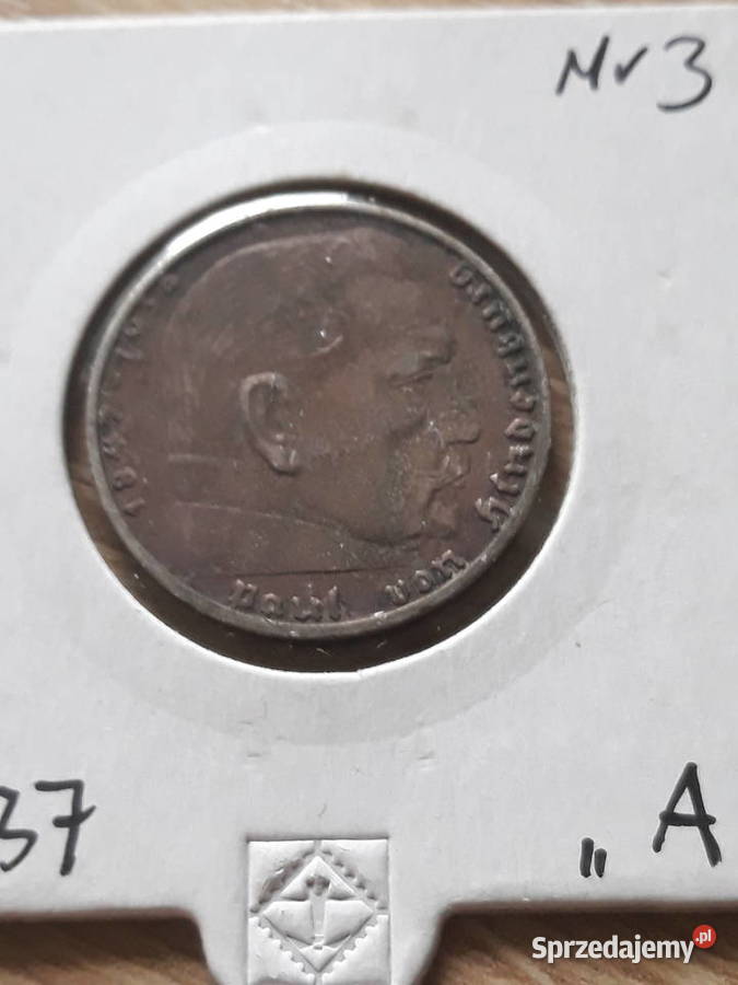 2 Marki Paul von Hindenburg 1937 r men A 3J Konin