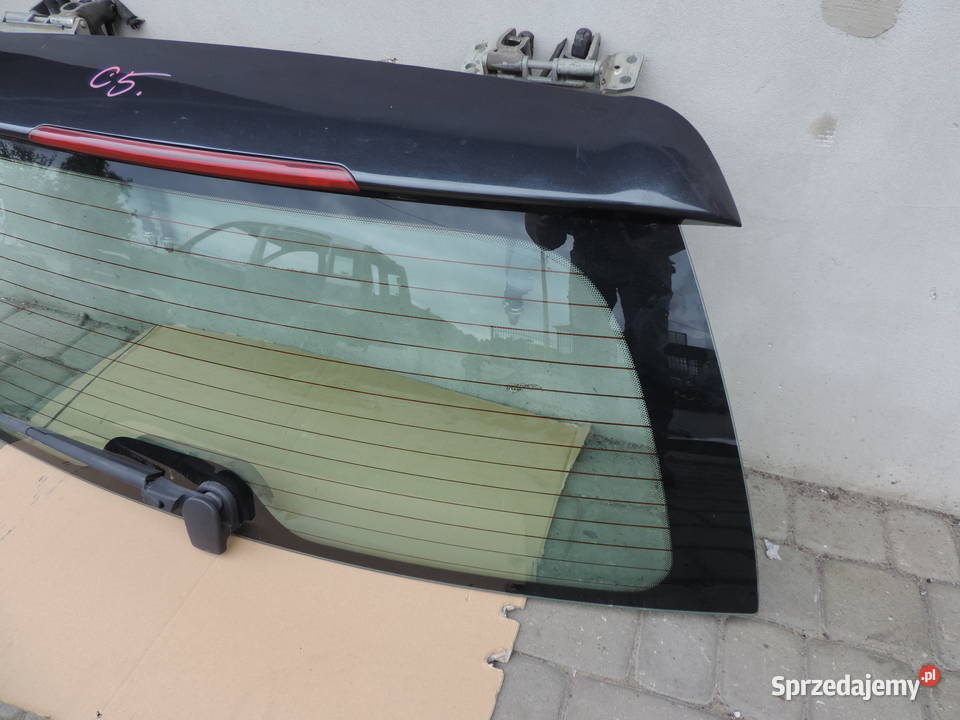KLAPA TYLNA SZYBA BAGAŻNIKA CITROEN C5 I KOMBI Tylne Nowy Sącz sprzedam
