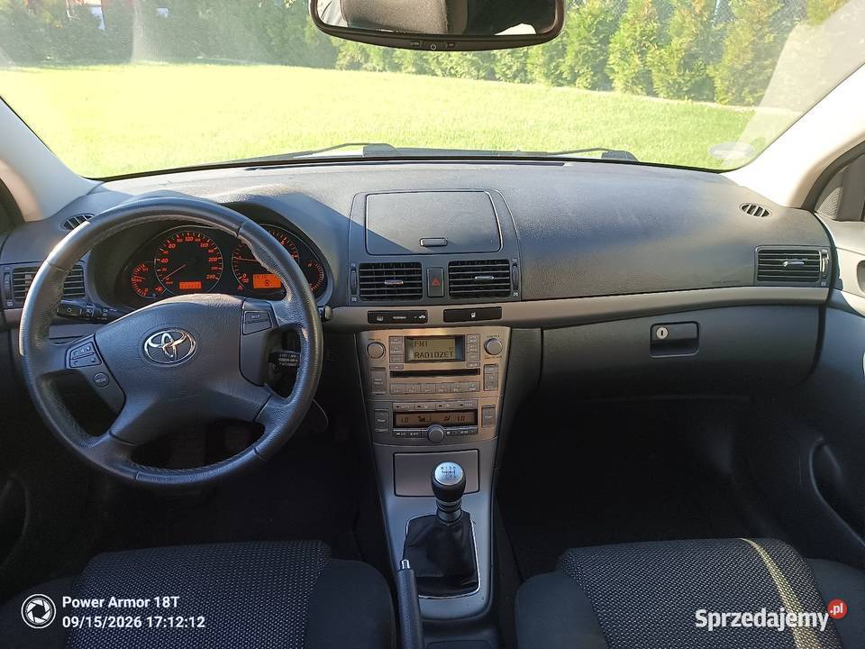 Toyota Avensis kombi diesel 223 tkm CD Łagów sprzedam