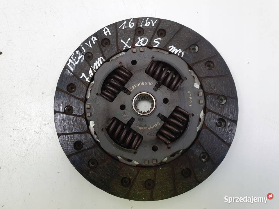 Opel Meriva A 16 16V TARCZA DOCISK sprzęgło osobowe Części samochodowe lubelskie