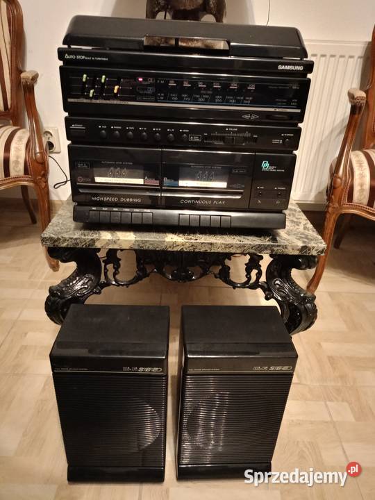 Wieża SAMSUNG i Kolumny Vintage