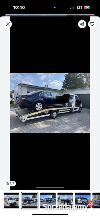 Renault Master Laweta Autolaweta Hak 125 Koni 6 diesel Kielce