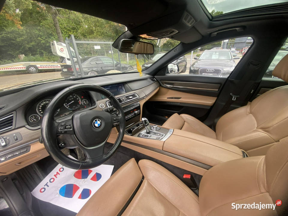 BMW 750 750iv8 Hybrid 465 full serwis head up Zarejestrowany w Polsce Gdańsk