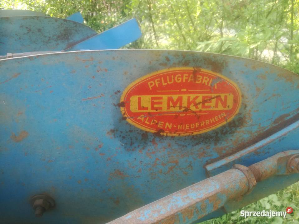 Lemken Opal 90 3 skibowy pług obrotowy Zubowice-Kolonia