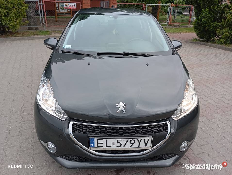 Peugeot 208 2013r 16 HDi Naci klimahak 5drzwiowy Łódź