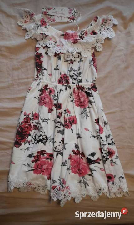 Ubranka sukienki spodnie dziewczęce na lato dziewczynka Żory