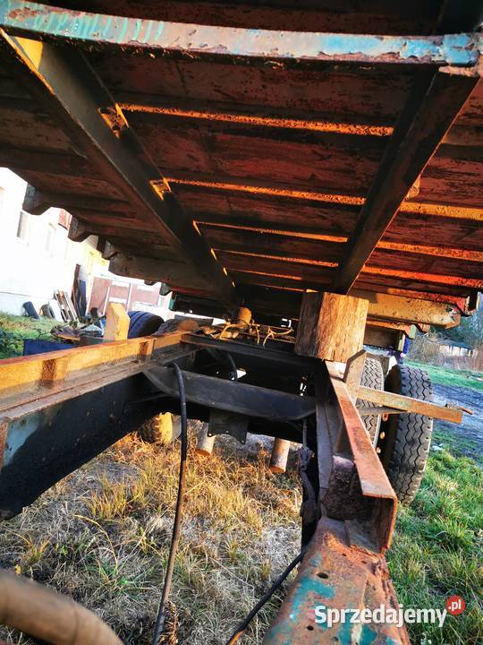 Przyczepa wywrotka 10 Ton dwa siłowniki Walinna