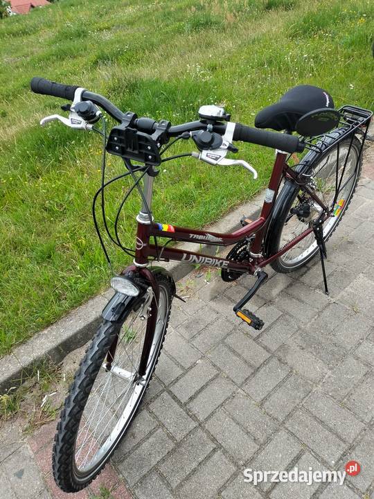 Rower Unibike Trawers L damski Rama koloru bordo Gdynia