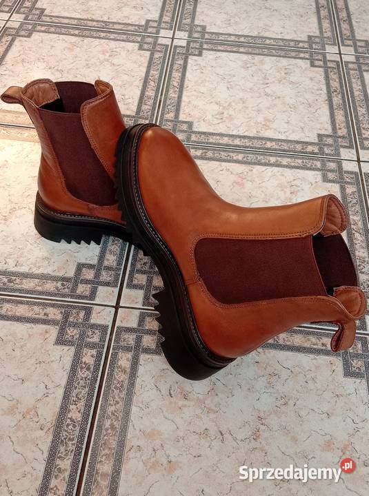 Lasocki sztyblety skórzane ocieplane damskie inna Sędziszów Małopolski