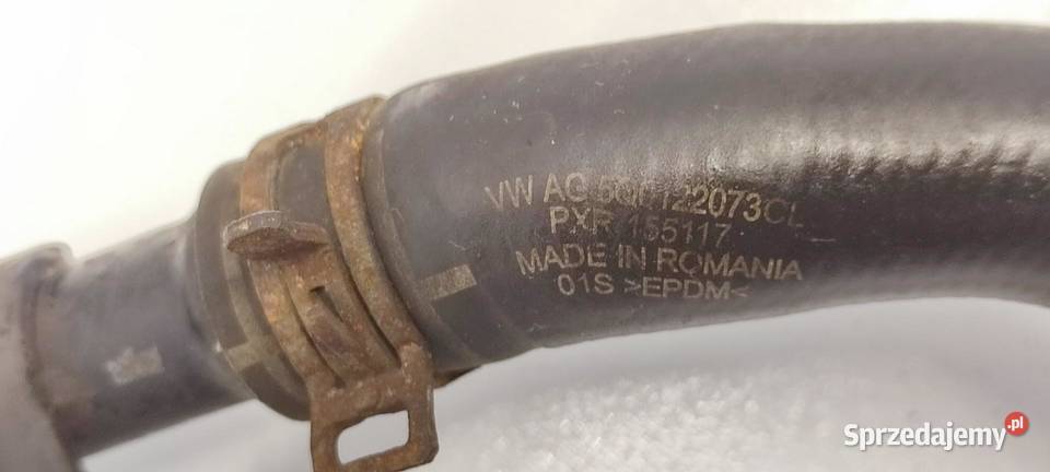 VW TIGUAN II RURA PRZEWÓD WODY 5QF122073A